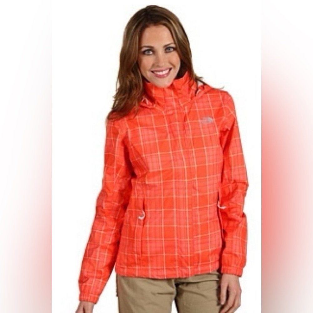 The North Face Resolve Plaid Hyvent Rain/Wind Jacket. Sz M - Picture 2 of 11